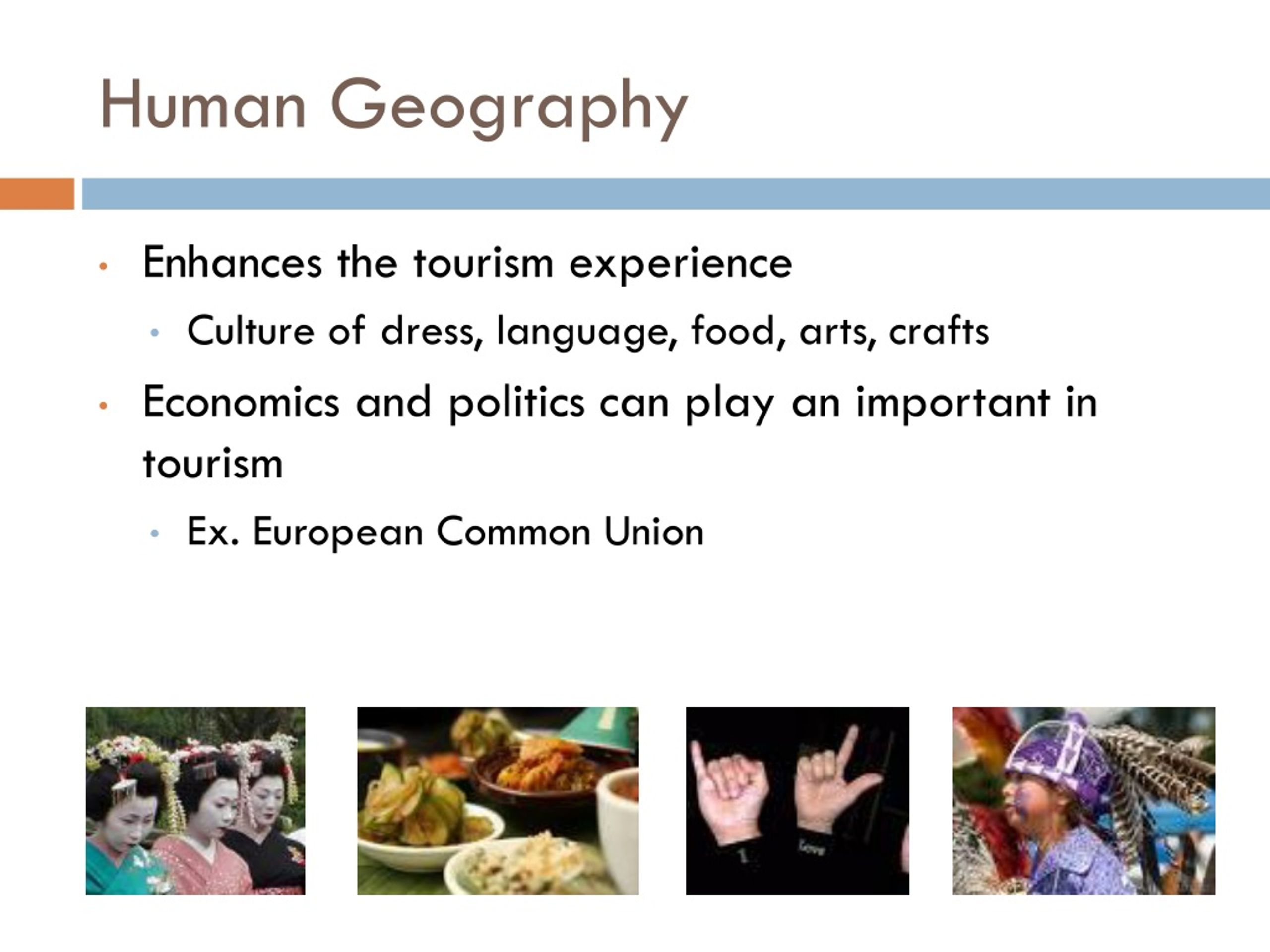 geography tourism guide