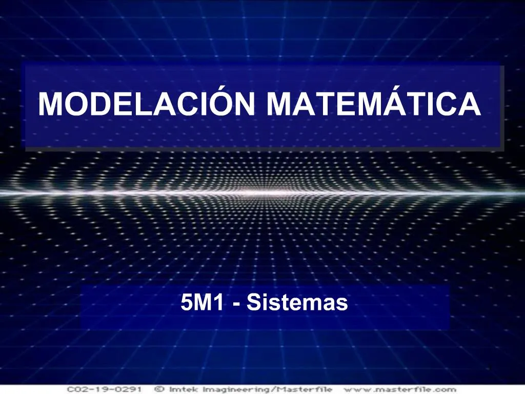 PPT - MODELACI N MATEM TICA PowerPoint Presentation, Free Download - ID ...