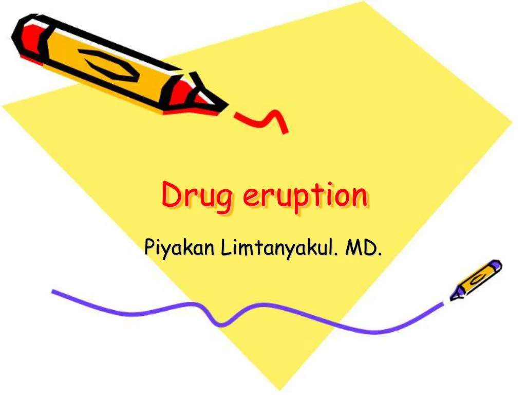PPT Drug eruption PowerPoint Presentation, free download ID585723