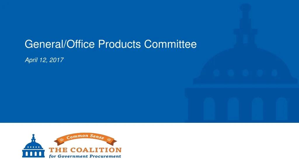 general office products committee n.