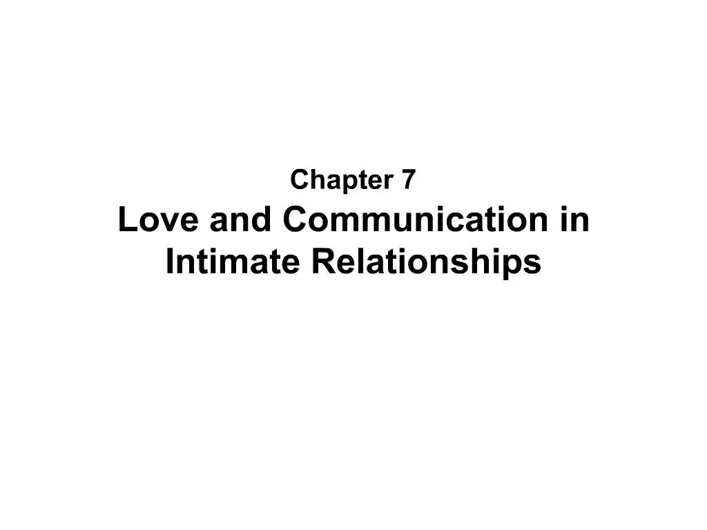 assignment 5 effective communication in intimate relationships