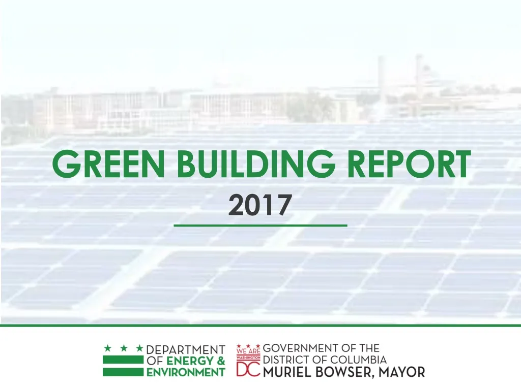 green building report n.