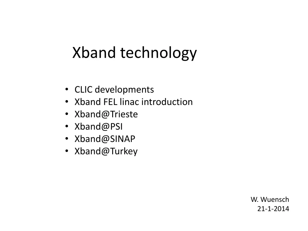 xband technology n.