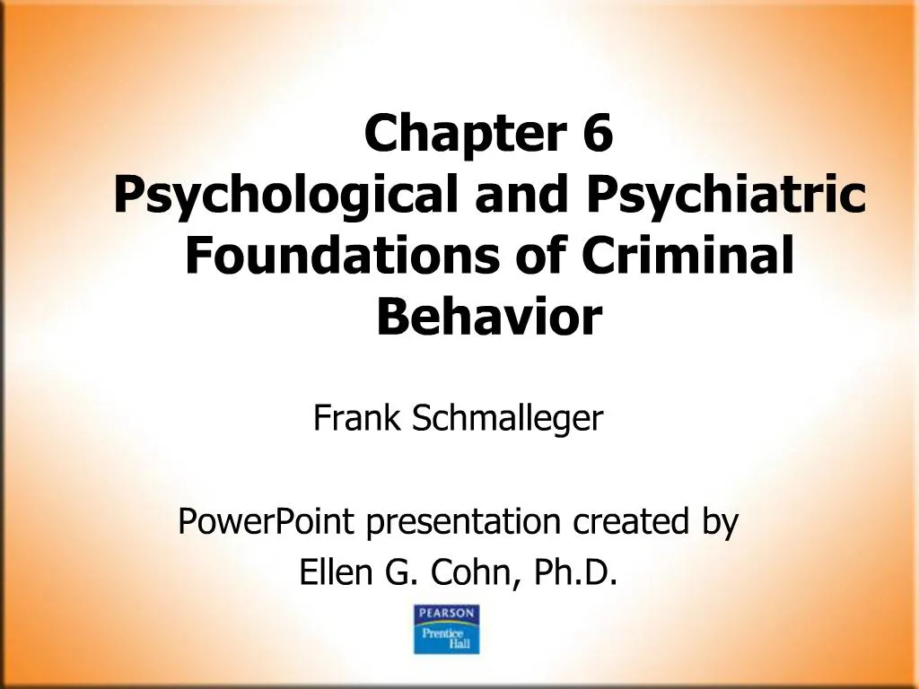 psychological theories of criminal behavior pdf