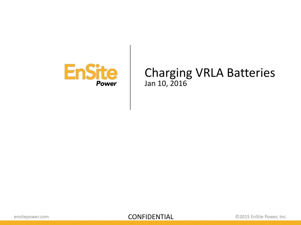 charging vrla batteries n.