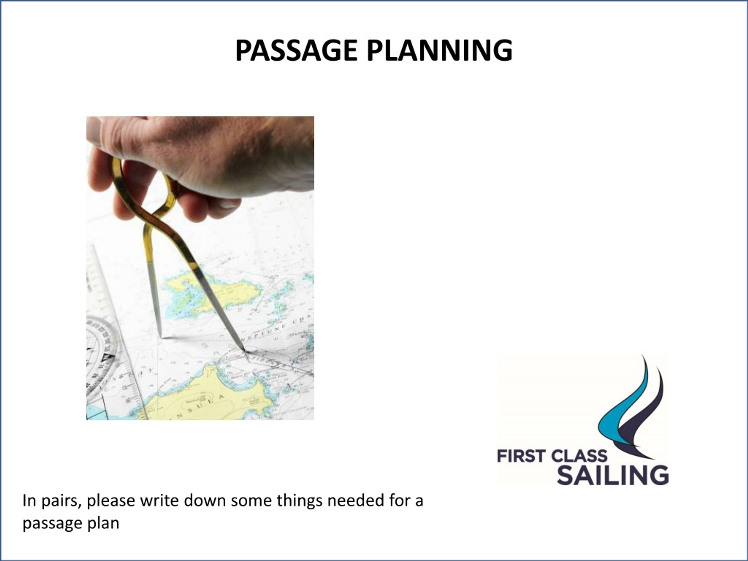 yachtmaster passage planning exam
