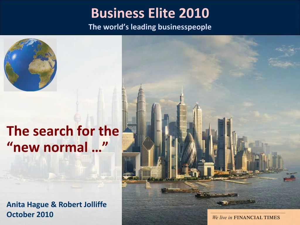 business elite 2010 the world s leading businesspeople n.