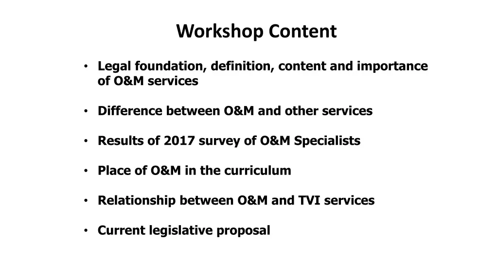 PPT Content Legal foundation, definition, content and