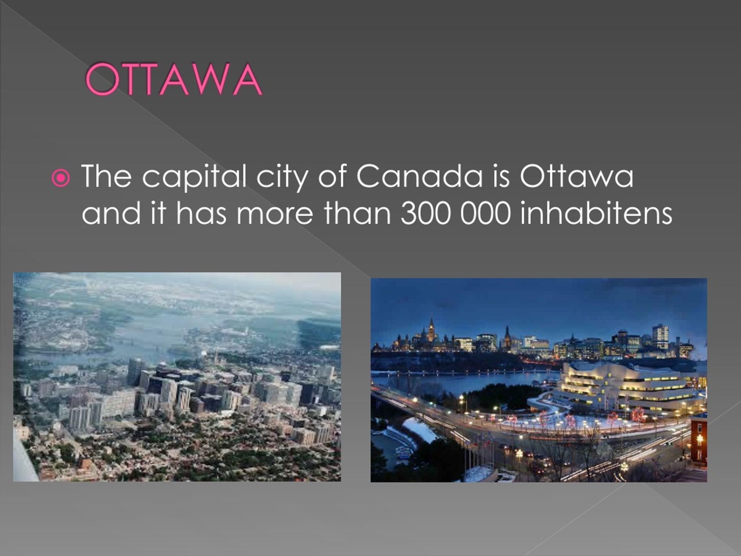 Ottawa the capital of canada презентация