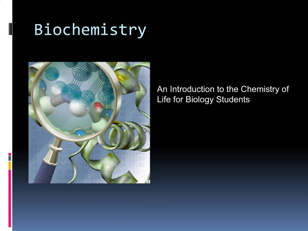 siwes powerpoint presentations for biochemistry