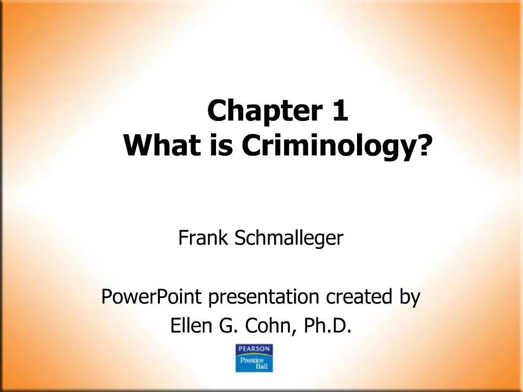 PPT - Chapter 1 What Is Criminology PowerPoint Presentation, Free ...