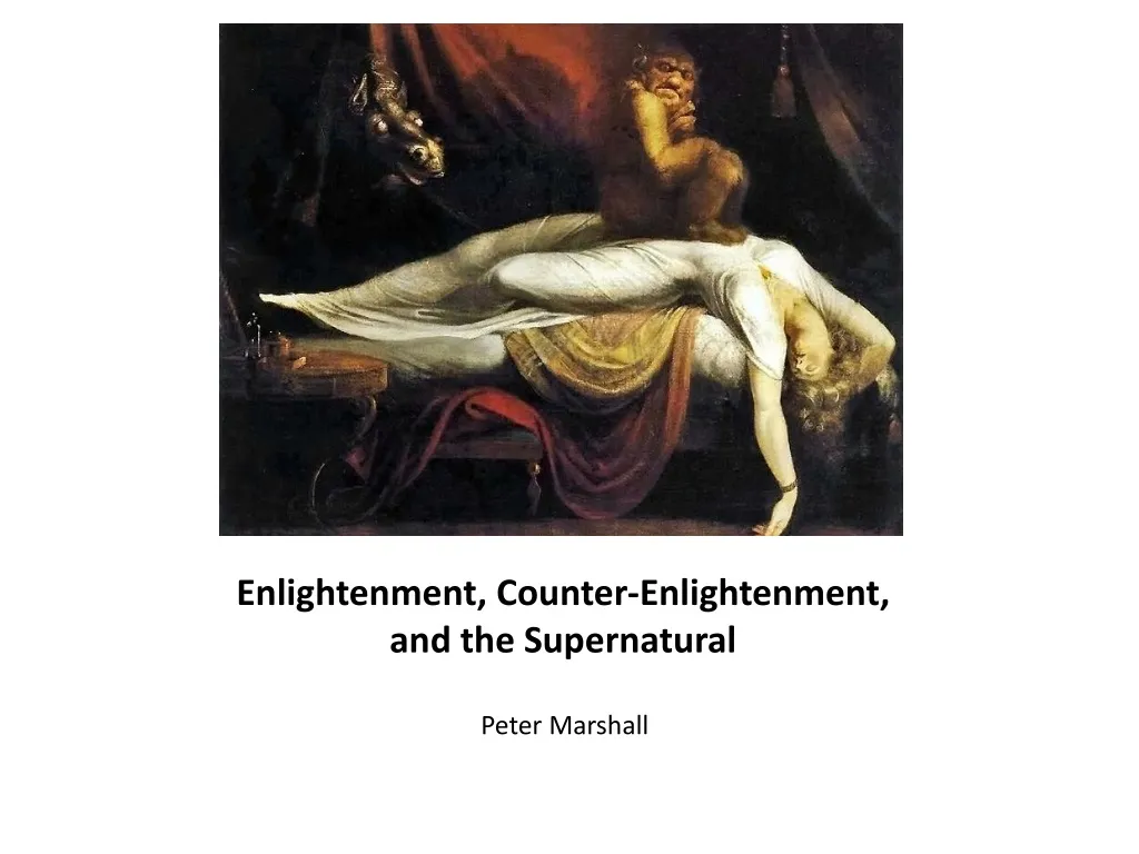 enlightenment counter enlightenment and the supernatural n.