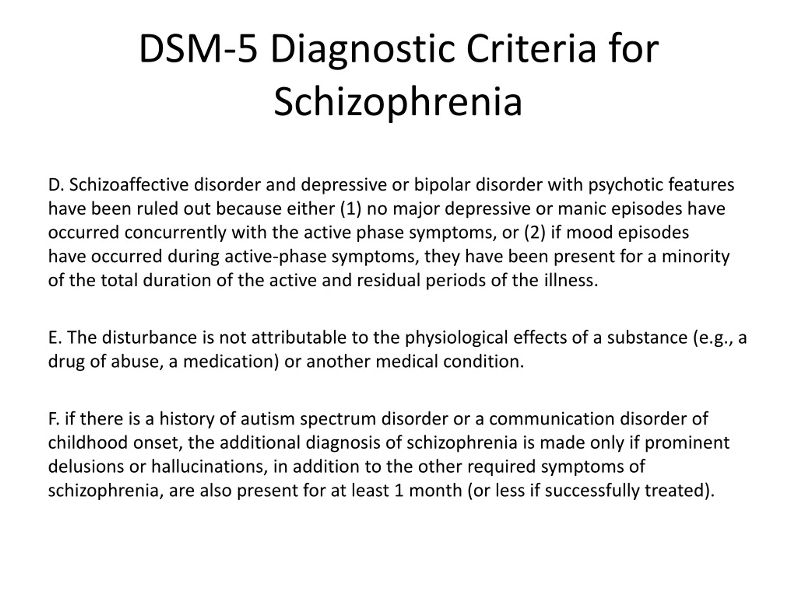 Ppt Schizophrenia Spectrum And Other Psychotic Disorders Powerpoint Presentation Id 634352