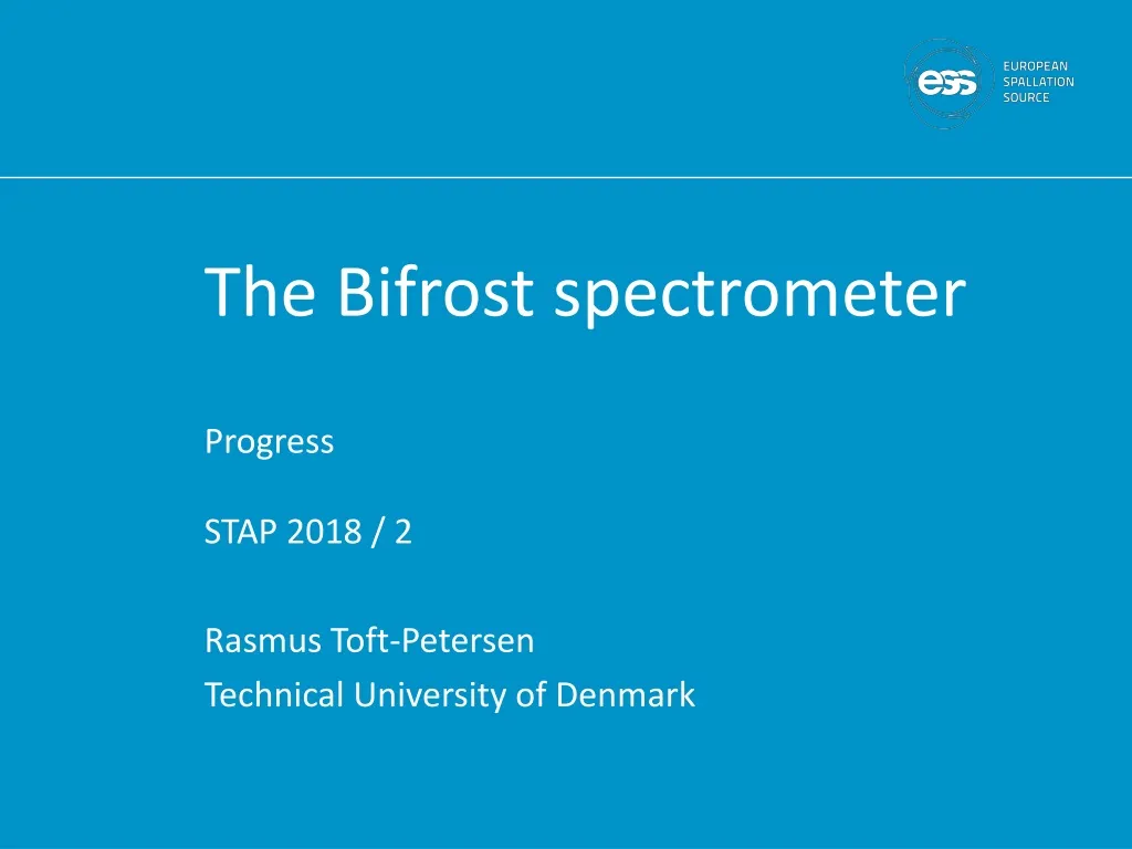 the bifrost spectrometer n.