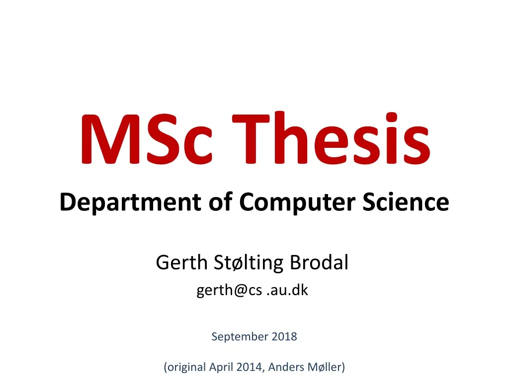 thesis topics for msc computer science