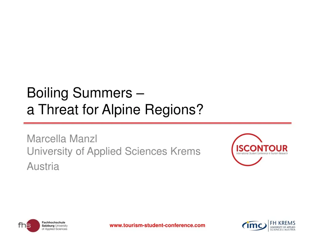 boiling summers a threat for alpine regions n.