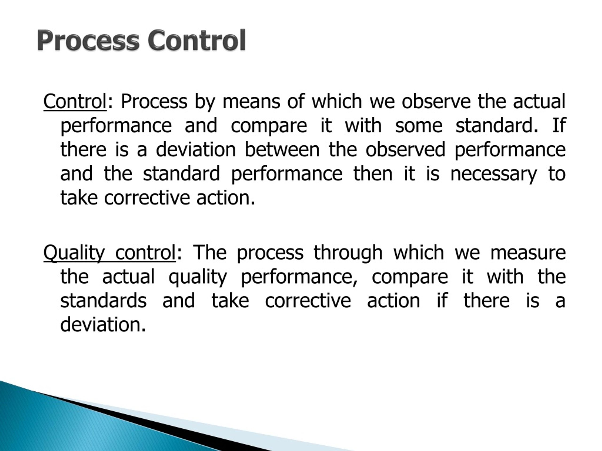 PPT - QUALITY CONTROL PowerPoint Presentation, free download - ID:646664