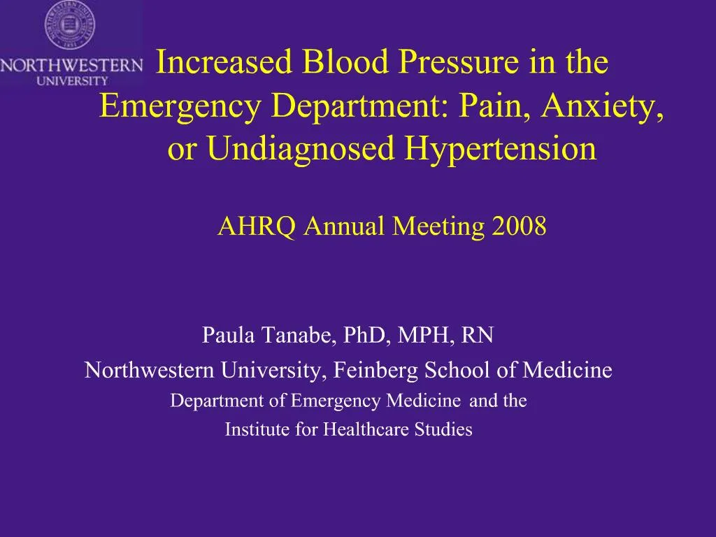 ppt-increased-blood-pressure-in-the-emergency-department-pain