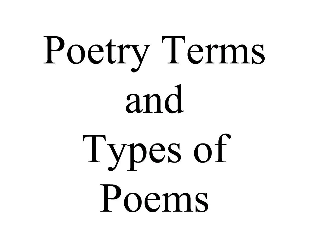 ppt-poetry-terms-and-types-of-poems-powerpoint-presentation-free