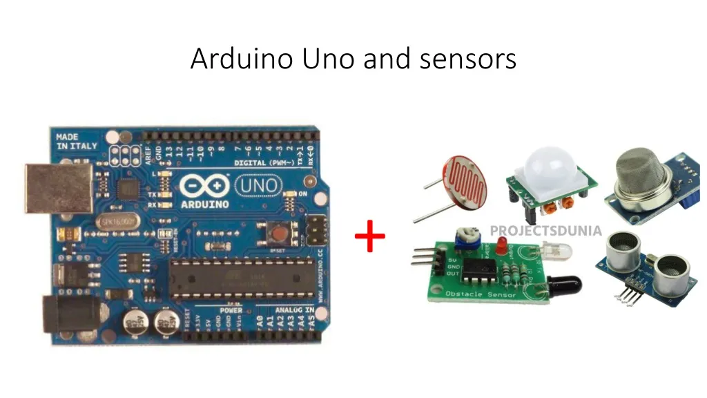 PPT - Arduino Uno and sensors PowerPoint Presentation, free download ...