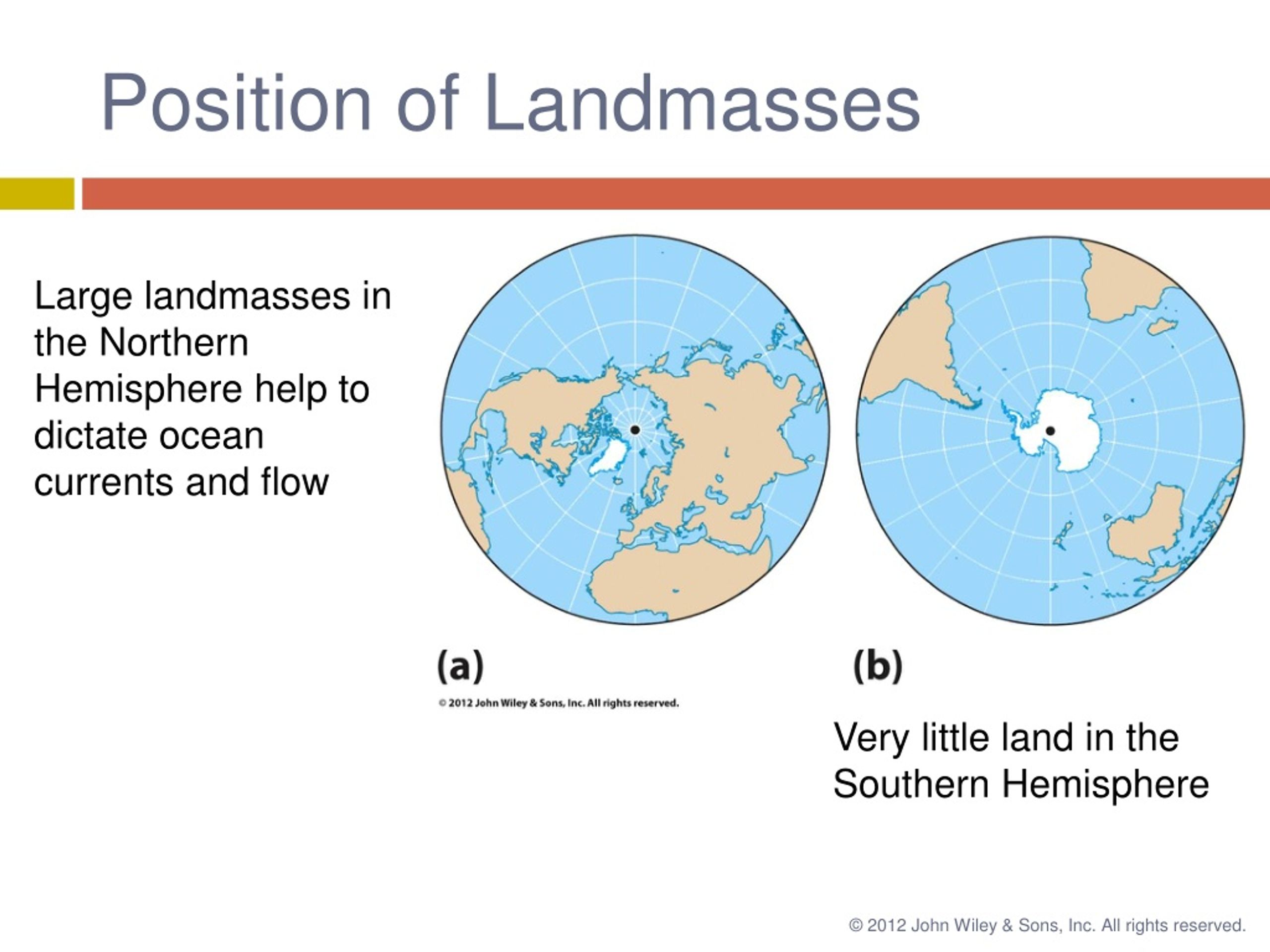 Flows very. Where do the Major Ocean currents tend to Flow in the Northern Hemisphere?.