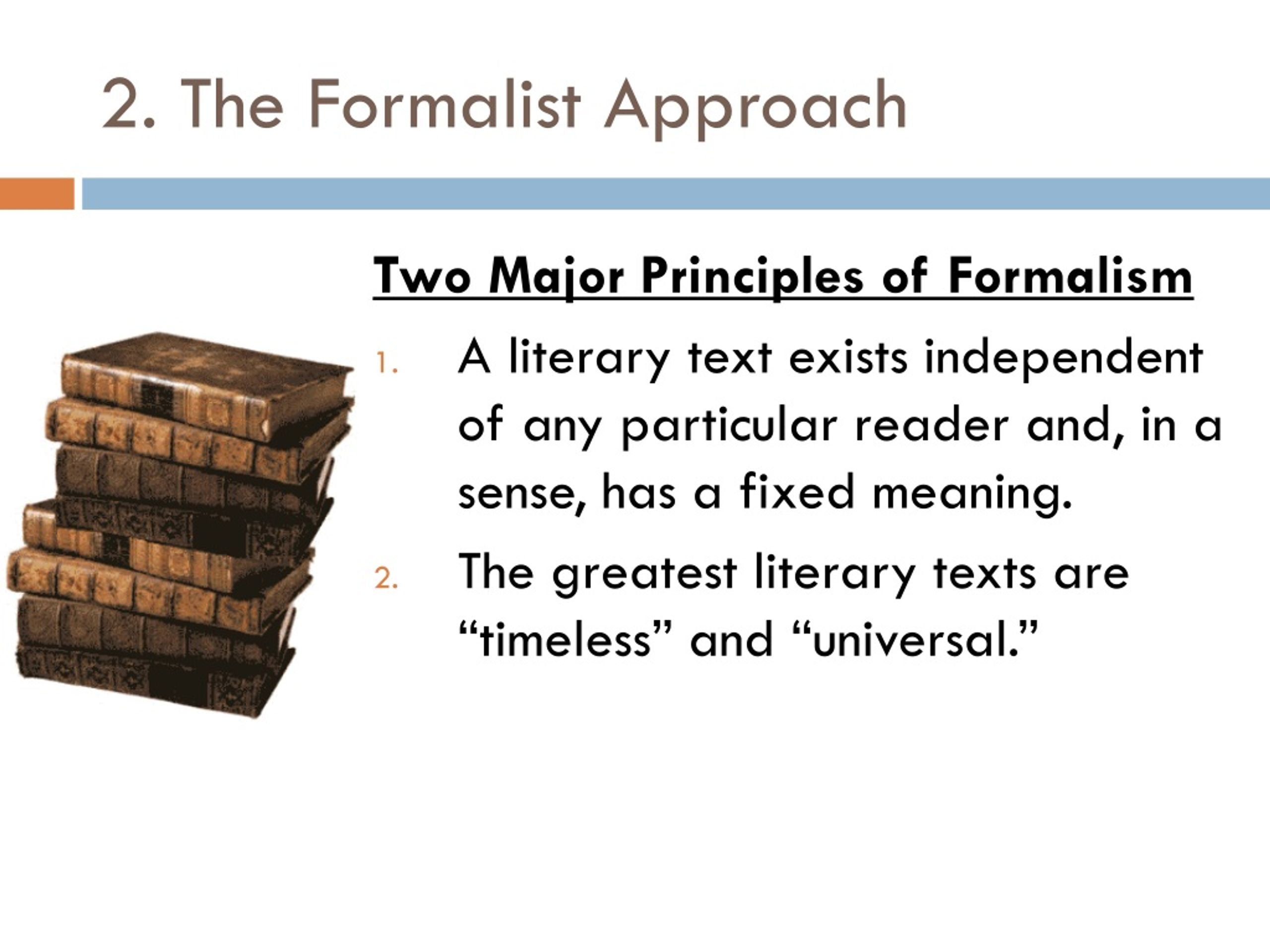 meaning of formalist essay
