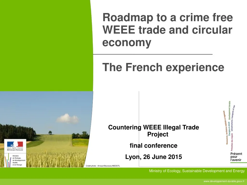 roadmap to a crime free weee trade and circular n.
