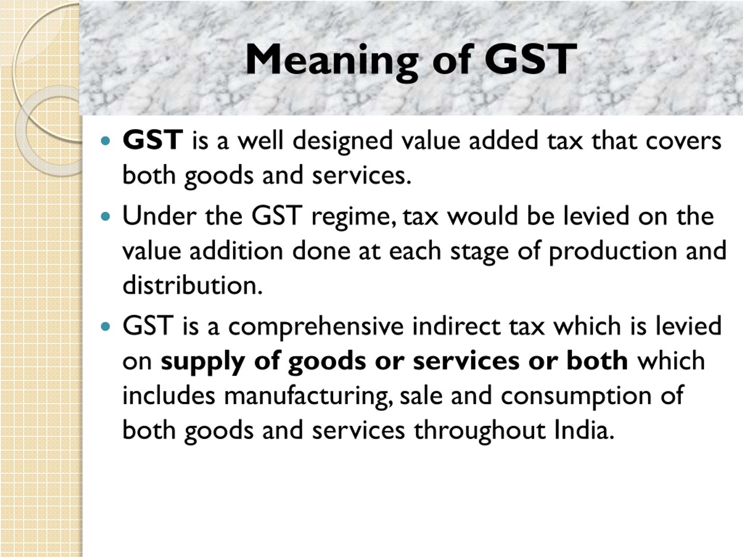 PPT Old Regime Indirect Taxes PowerPoint Presentation, free download