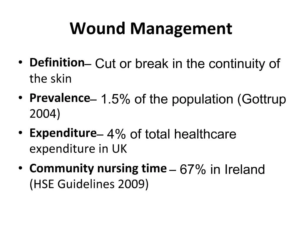 PPT - Wound Management PowerPoint Presentation, Free Download - ID:672739