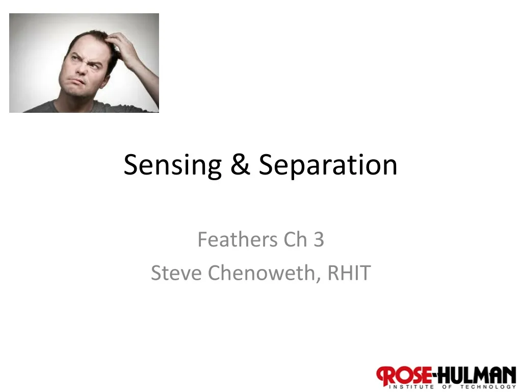 sensing separation n.