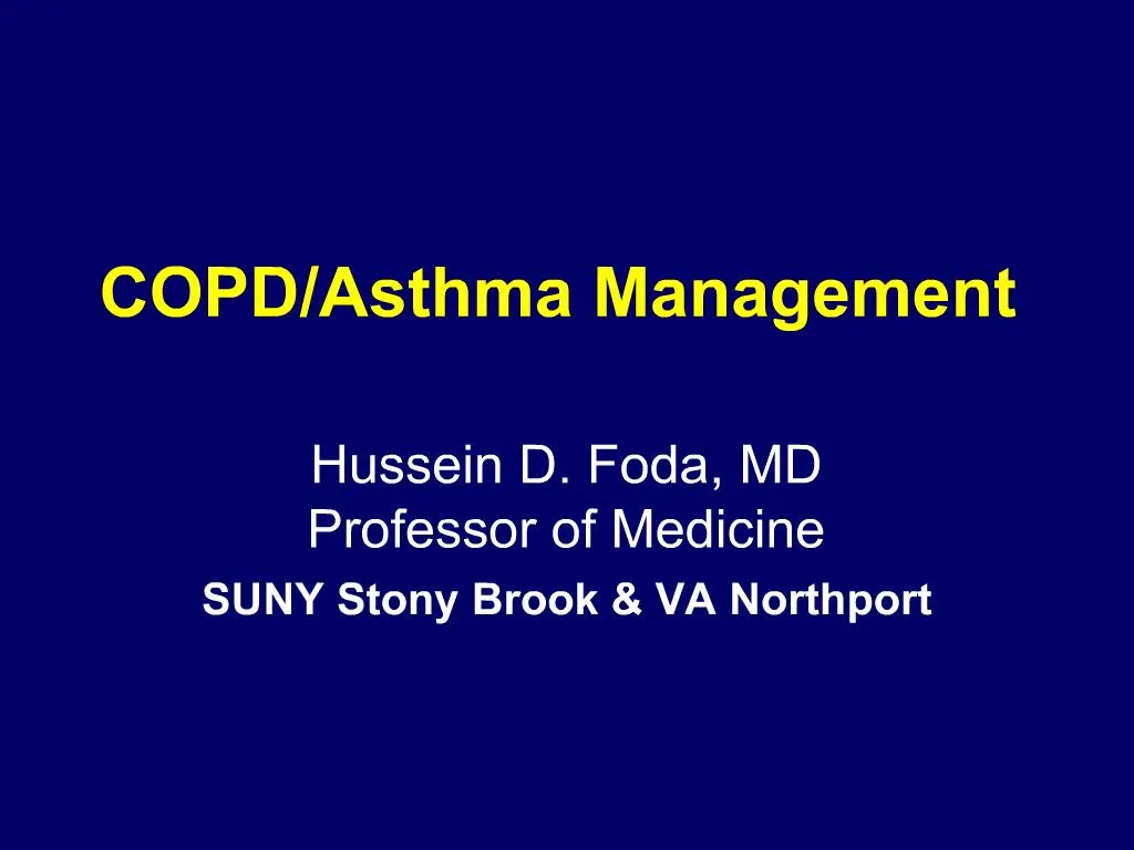 PPT - COPD PowerPoint Presentation, free download - ID:680941