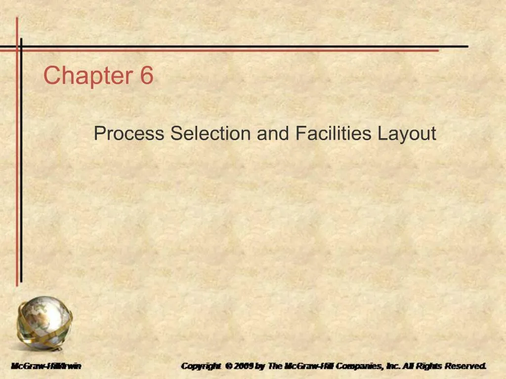 PPT - Process Selection And Facilities Layout PowerPoint Presentation ...