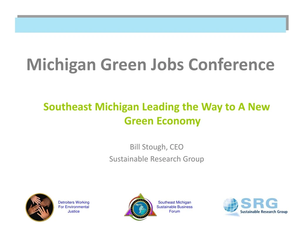 michigan green jobs conference n.