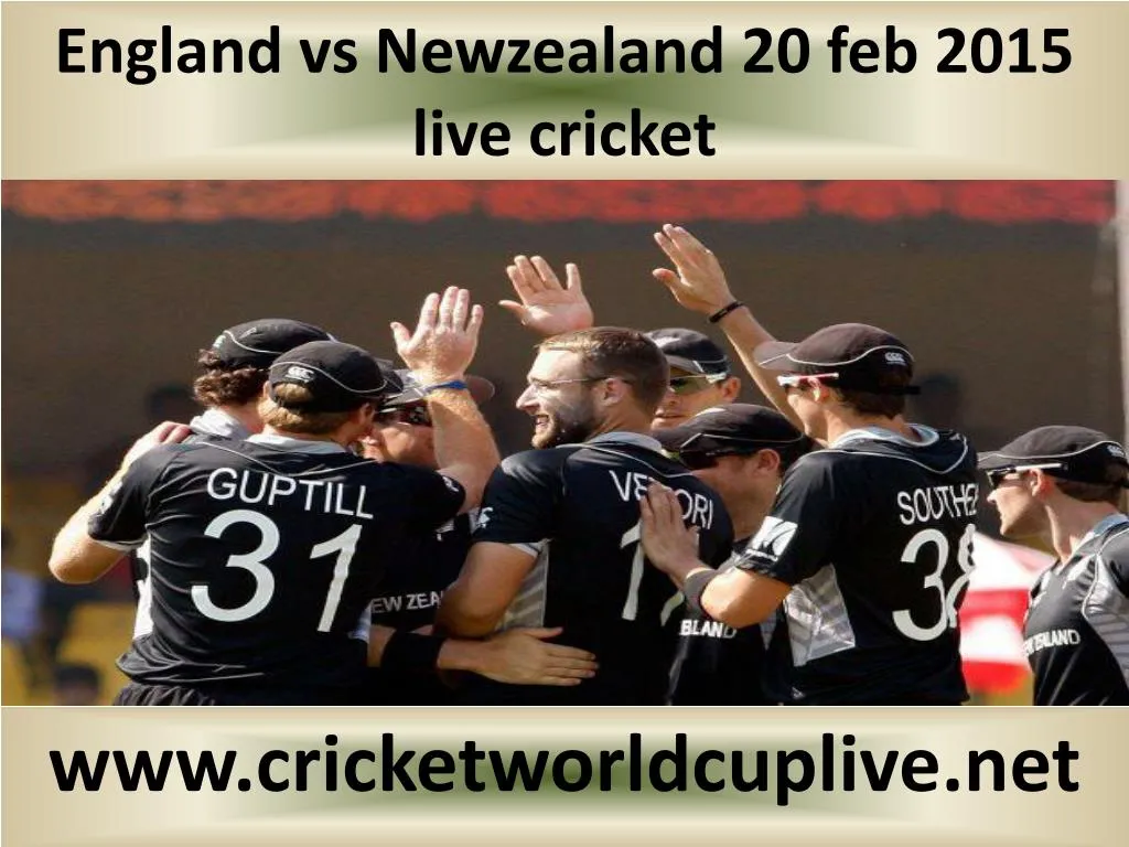 england vs newzealand 20 feb 2015 live cricket n.