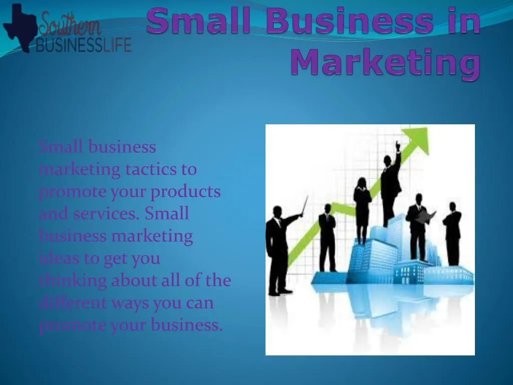 small business in marketing n.