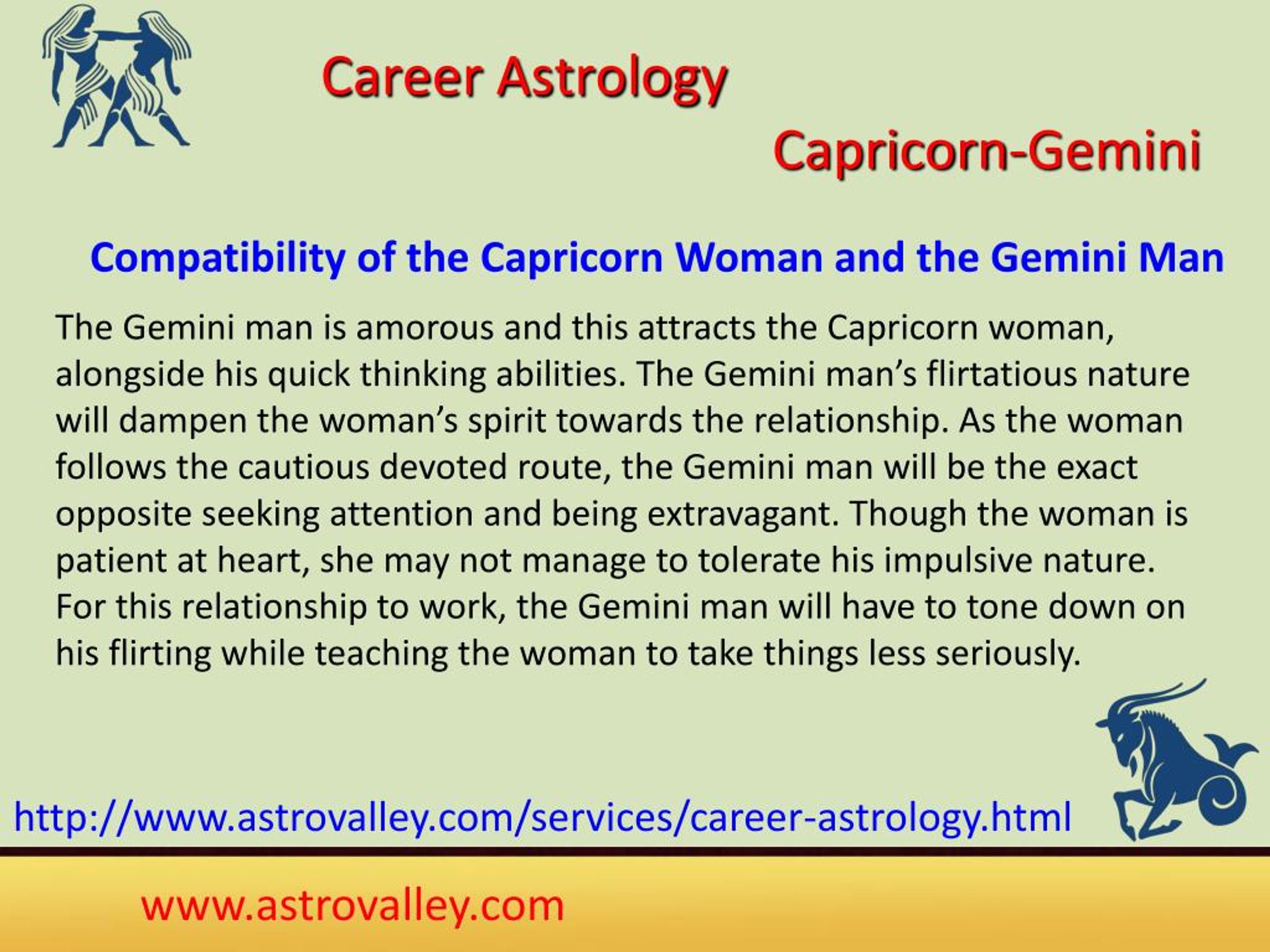 gemeni dating capricorn man