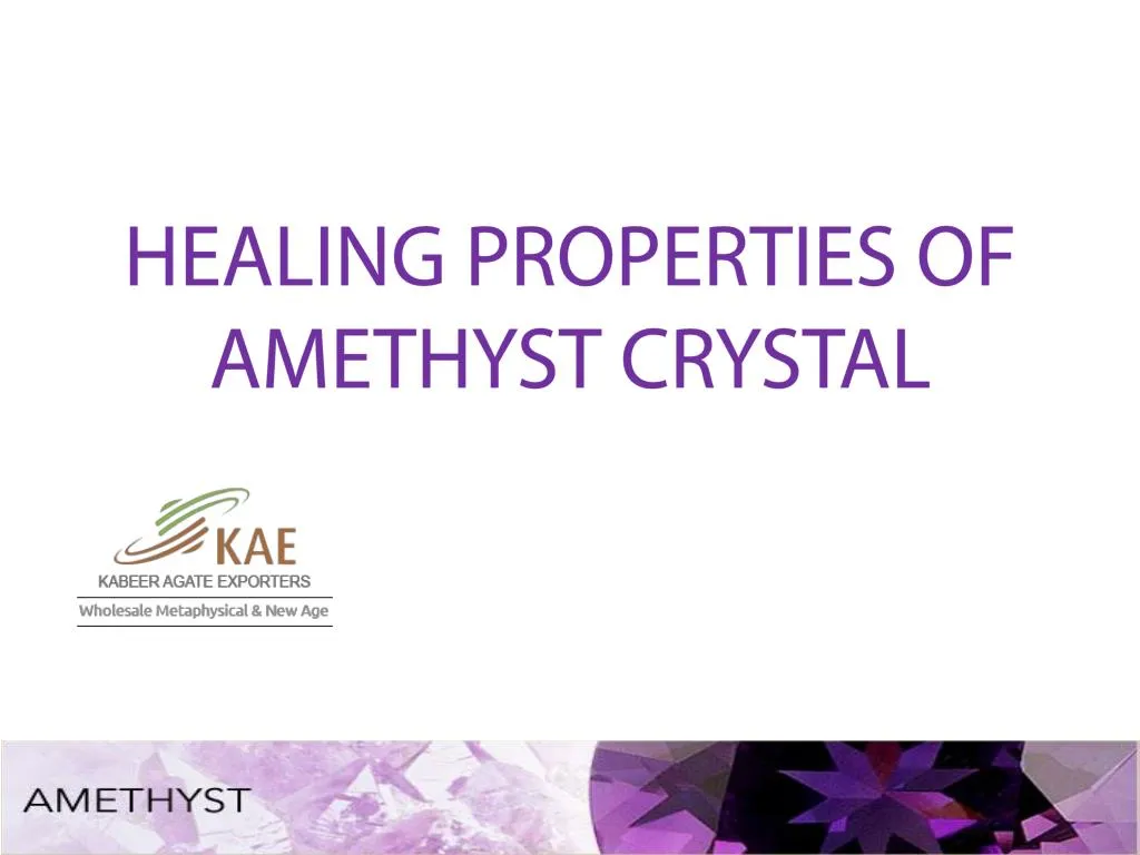 amethyst mystical properties