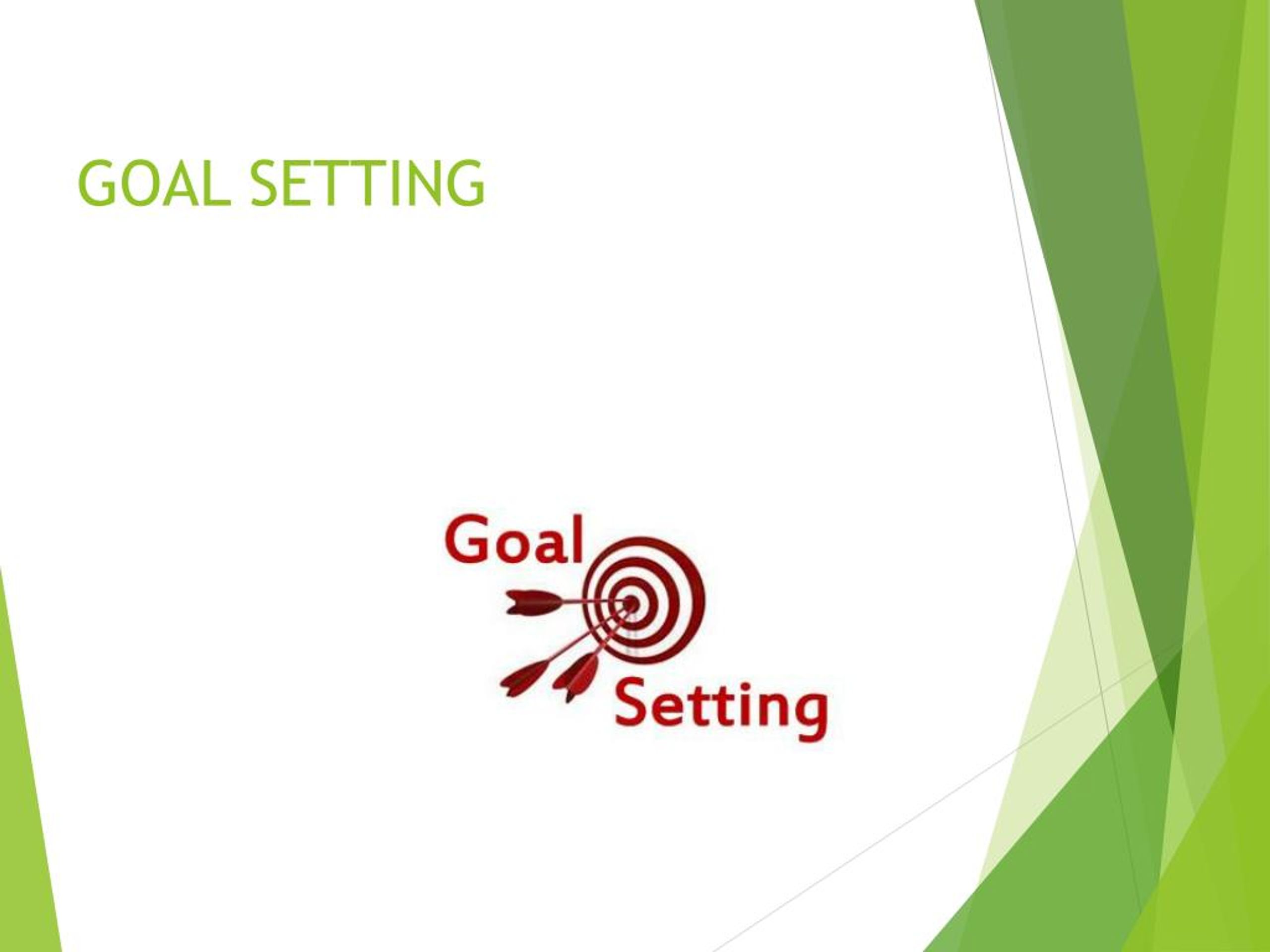 PPT - Goal setting PowerPoint Presentation, free download - ID:7127979