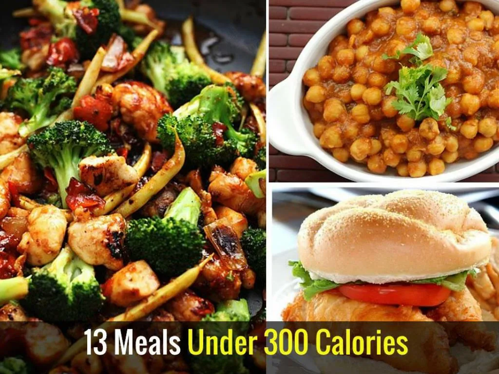 13 meals under 300 calories n.