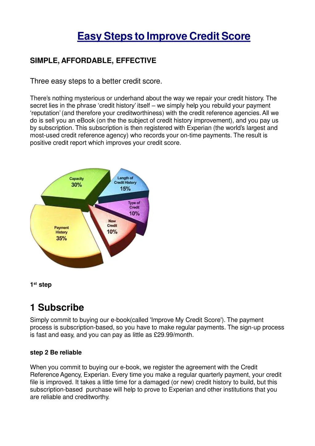 PPT Improve My Credit Score UK PowerPoint Presentation