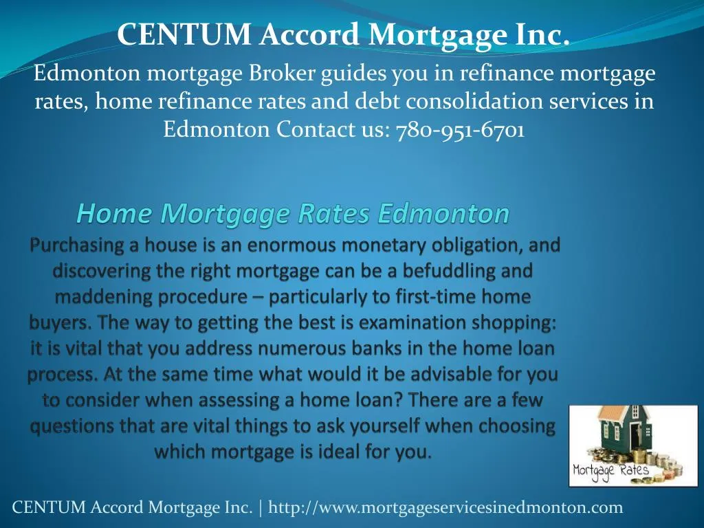 PPT Home Mortgage Rates in Edmonton PowerPoint Presentation, free