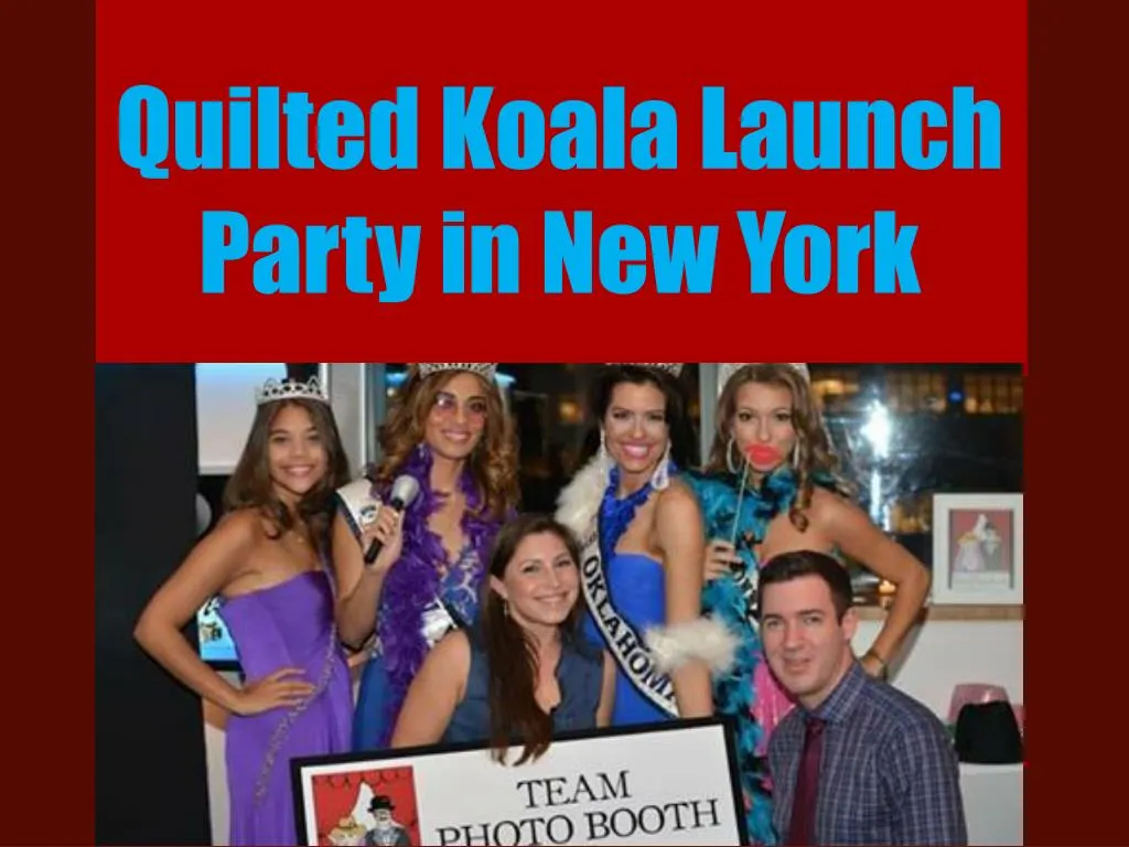 quilted koala launch party in new york n.