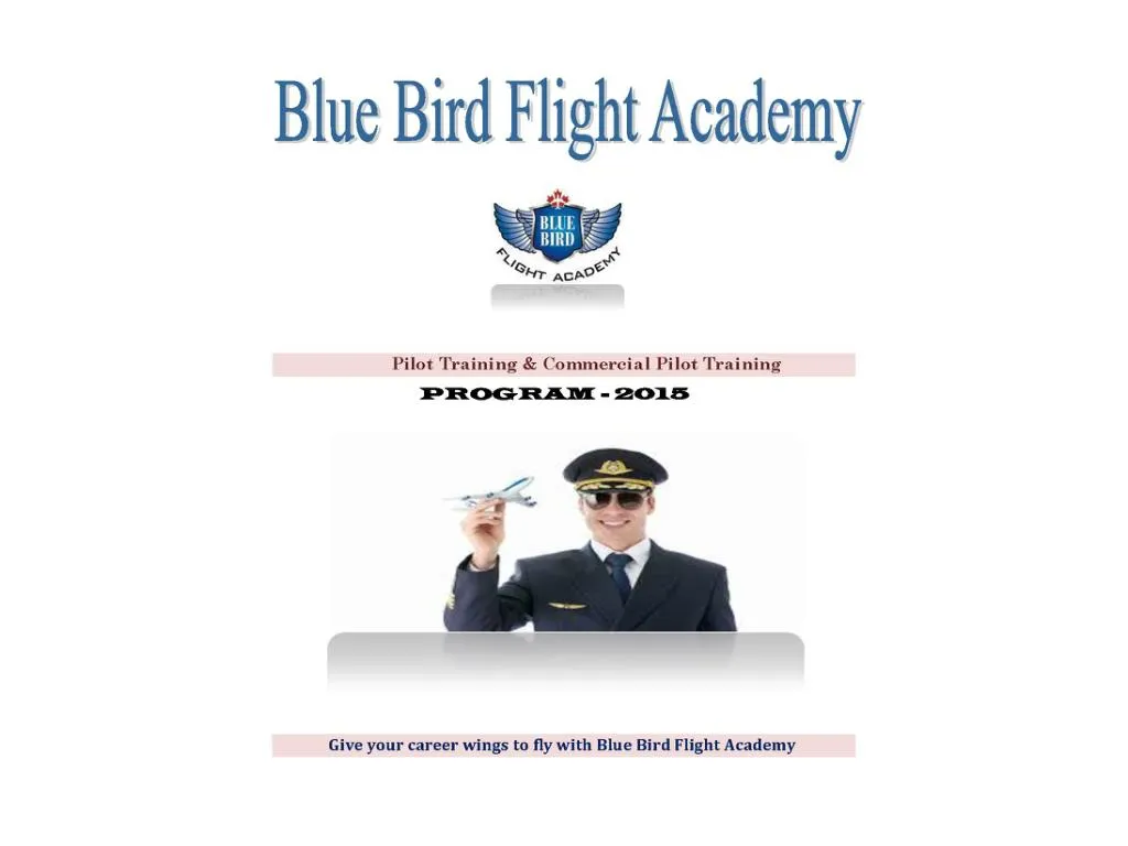 PPT - Pilot Training,Commercial Pilot Training - BBFA PowerPoint ...