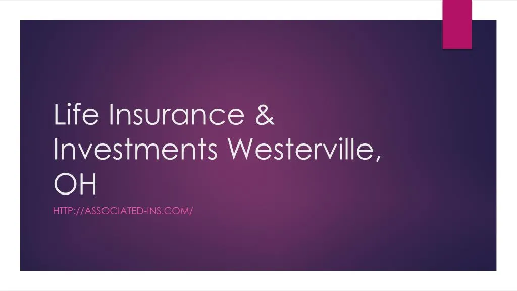 life insurance investments westerville oh n.