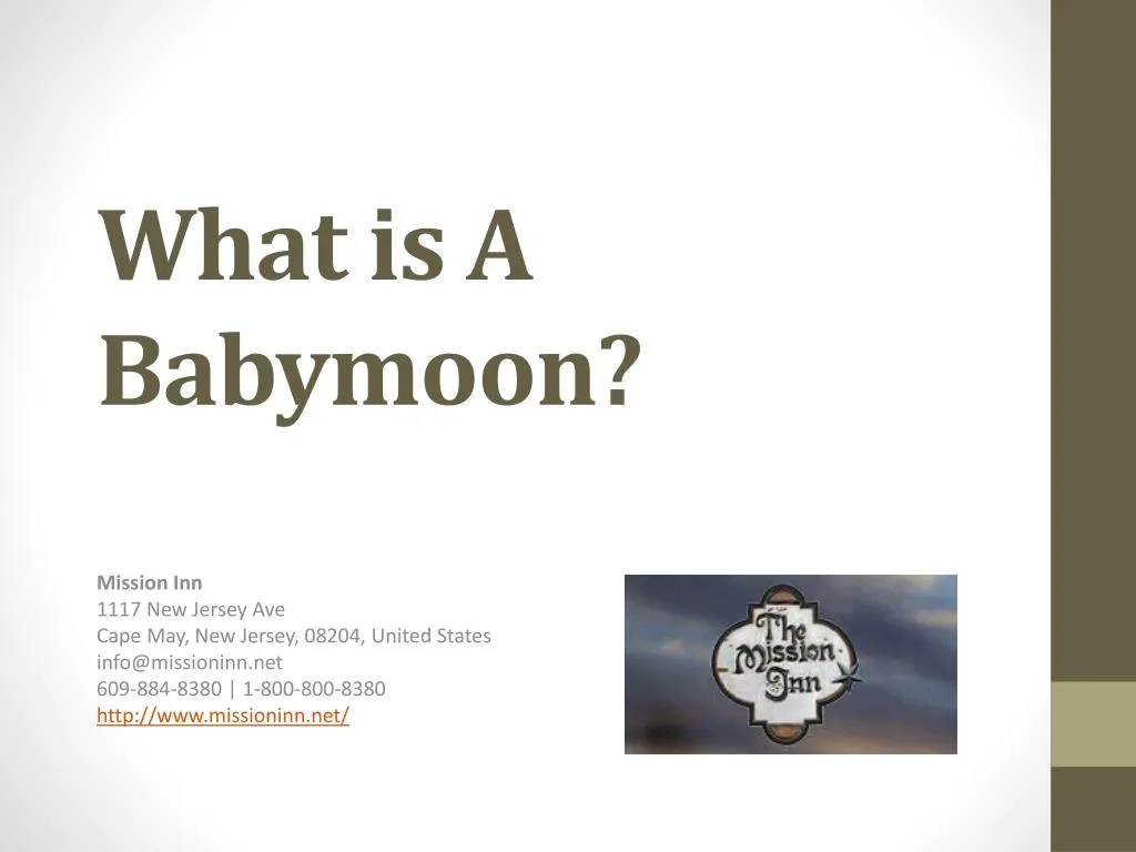 what is a babymoon n.