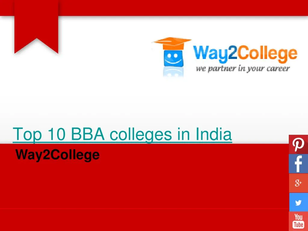 top 10 bba colleges in india n.
