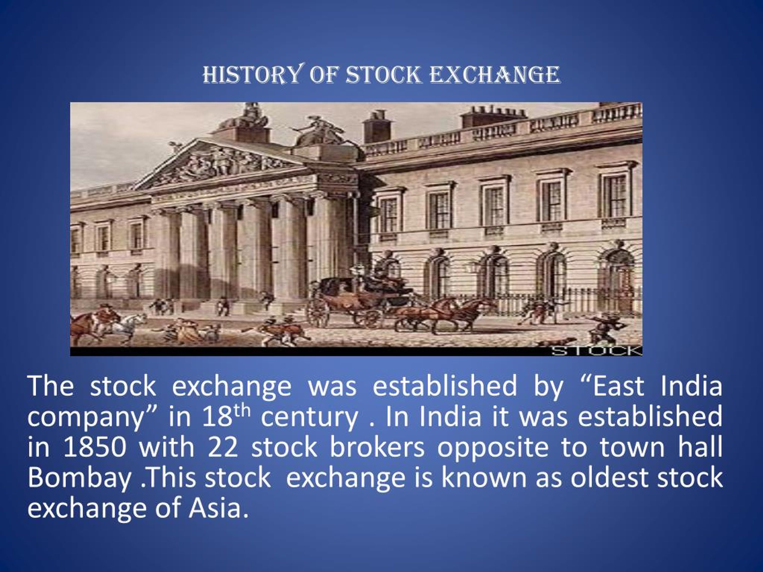 PPT Want To Know About History Of Stock Exchange PowerPoint 