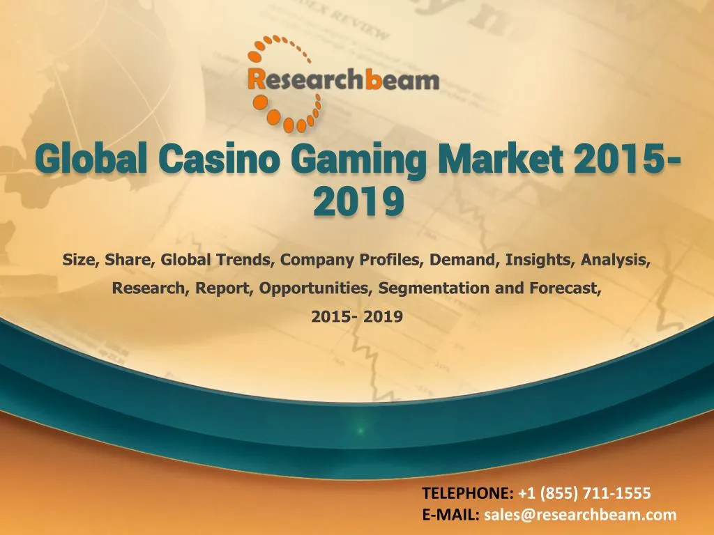 Global casino market share prices