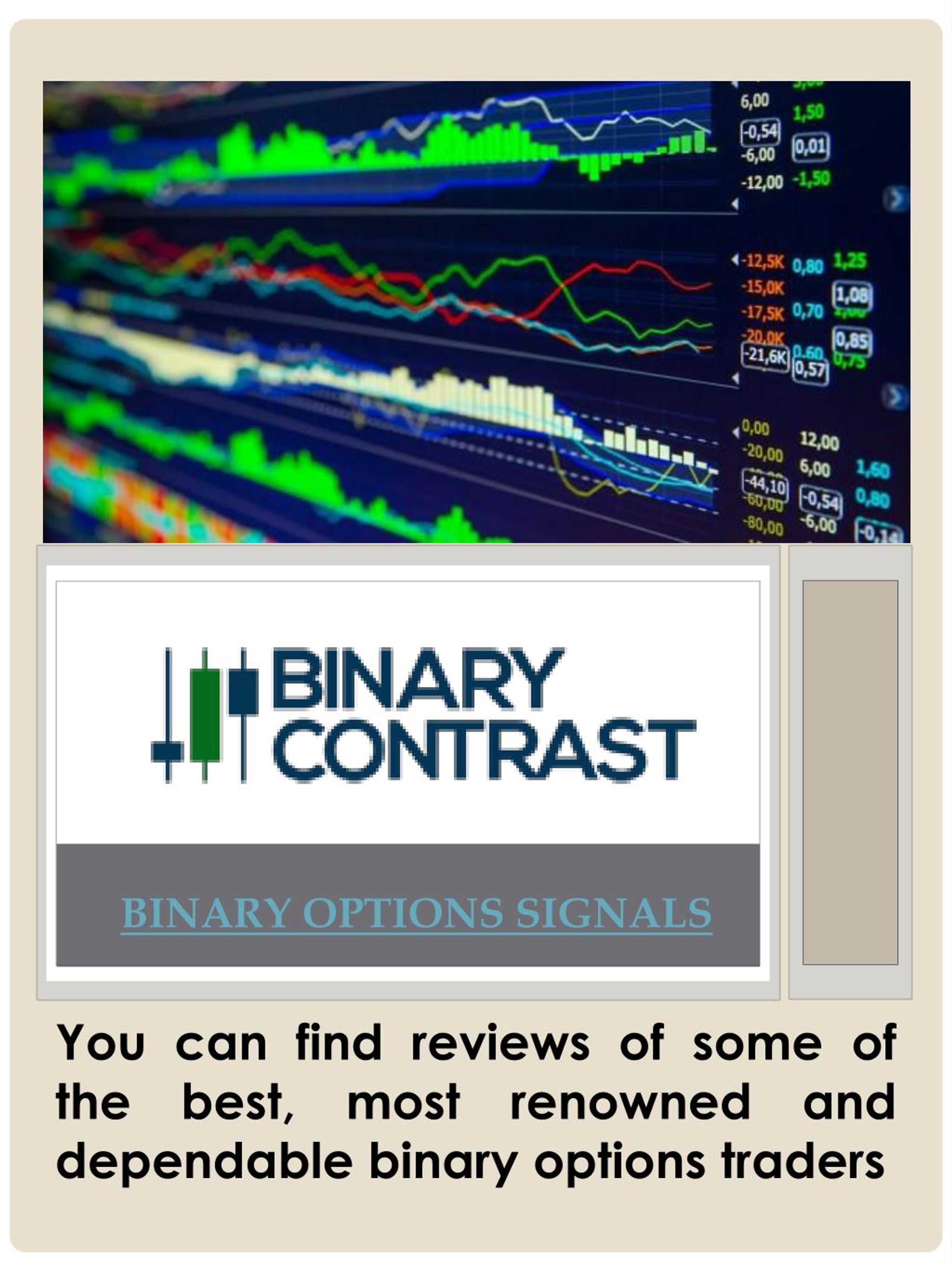 The best binary options signals forex larry williams