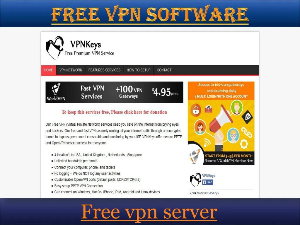 free vpn software n.